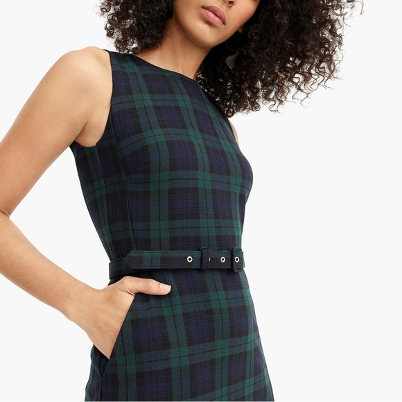 J. Crew Dress Plaid - Picture 2 of 3